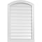 Ekena Millwork Arch Top Surface Mount PVC Gable Vent w/ 2"W x 2"P Brickmould Sill Frame, 22"W x 32"H GVPAR22X3203SN - alternate 1